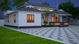 2400 Sq Ft 2BHK Traditional Style Single Storey Nalukettu House and Free Plan
