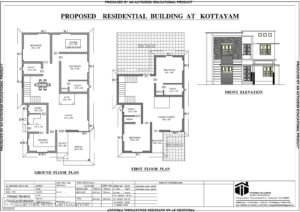 2647 Sq Ft 4BHK Contemporary Style Two-Storey House and Free Plan