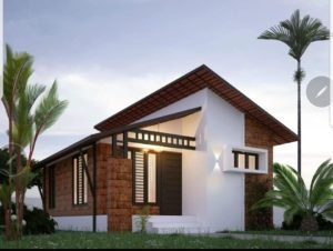 420 Sq Ft 2BHK Modern Single-Storey House and Plan, Budget 6 Lacks