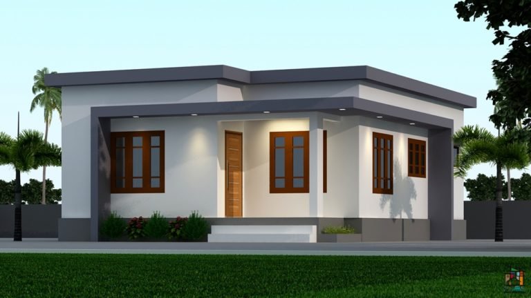 650 Sq Ft 2BHK Modern Single-Storey House and Plan, Below 10 Lacks
