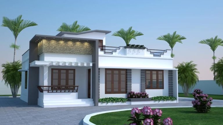 750 Sq Ft 2BHK Single Floor Modern House and Plan, Budget 11 Lacks