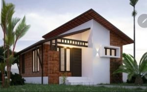 420 Sq Ft 2BHK Modern Single-Storey House and Plan, Budget 6 Lacks
