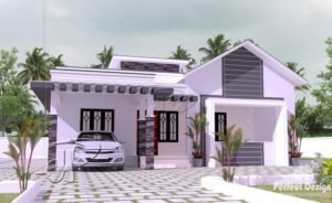 1119 Sq Ft 3BHK Contemporary-Traditional Mix Style House and Free Plan