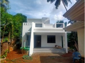 1176 Sq Ft 2BHK Contemporary Style Two-Storey House at 7 Cent Plot, Free Plan