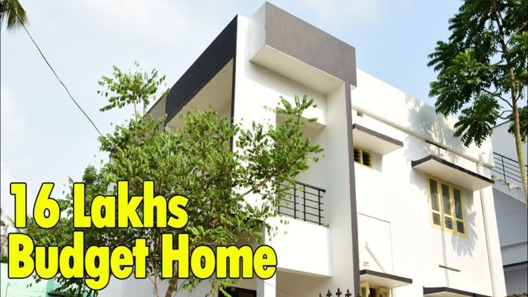 1298 Sq Ft 3BHK Two Floor Modern House at 3 Cent Plot, Free Plan, 16 Lacks