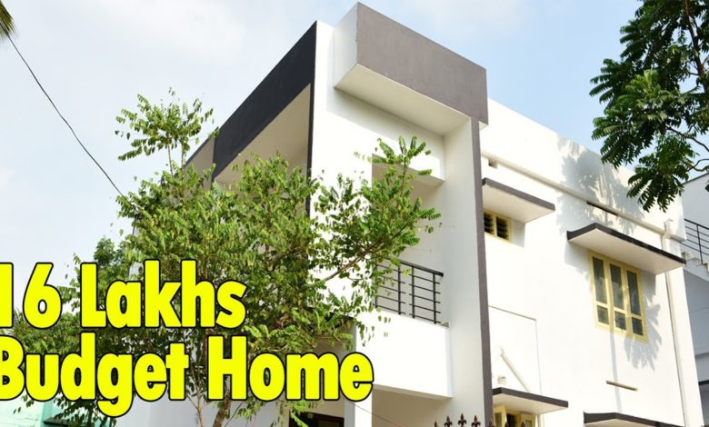 1298 Sq Ft 3BHK Two Floor Modern House at 3 Cent Plot, Free Plan, 16 Lacks