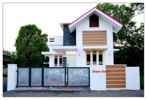 700 Sq Ft 2BHK Contemporary Style Single Floor Beautiful House design