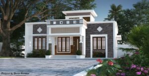 1220 Sq Ft 2BHK Single Floor Modern and Beautiful House Design