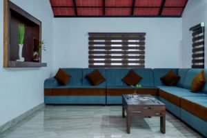 1450 Sq Ft 3BHK Colonial Style Single Floor House Design