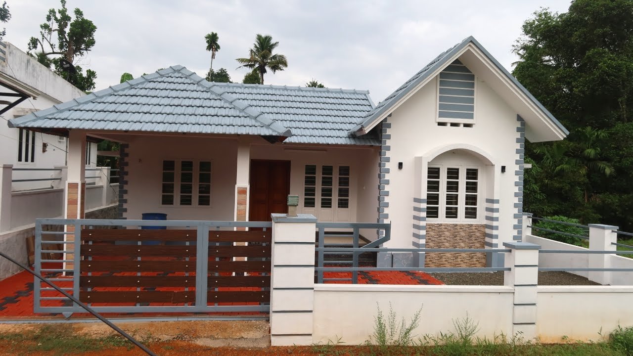1900 Sq Ft 3bhk Single Storey Flat Roof Modern House At 19 25 Cent Plot