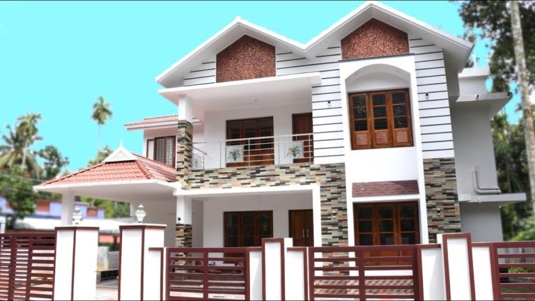 2300 Sq Ft 4BHK Traditional Style Two-Storey House at 10 cent Plot