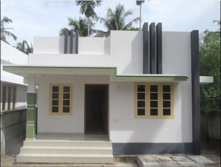 600 Sq Ft 2BHK Single Floor Modern House at 2.850 Cent Plot
