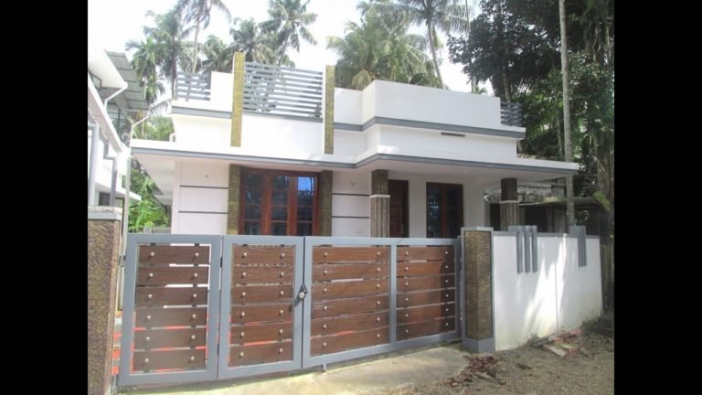 742 Sq Ft 2BHK Single Floor Modern House at 3 Cent Land
