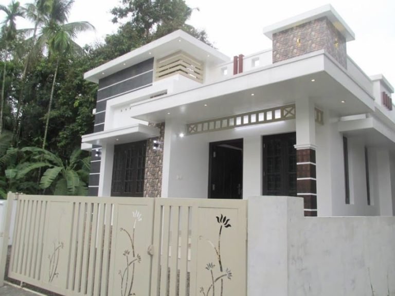 750 Sq Ft 3BHK Modern Single-Storey House at 3 Cent Plot