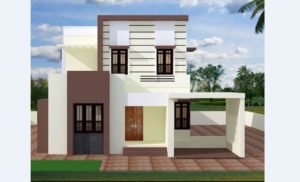 1450 Sq Ft 4BHK Flat Roof Type Two-Storey House Free Plan, 20 Lacks