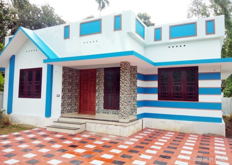 1110 Sq Ft 3BHK Beautiful Single Floor House and Free Plan