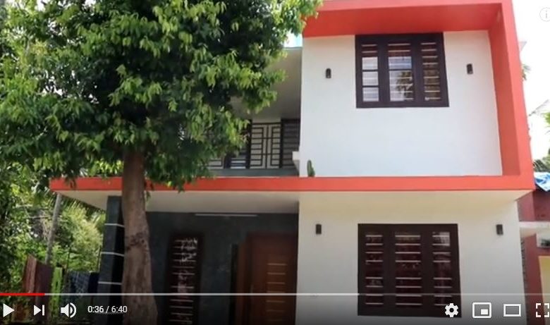 1200 Sq Ft 4BHK Double Floor Modern House and Free Plan, 18 Lacks