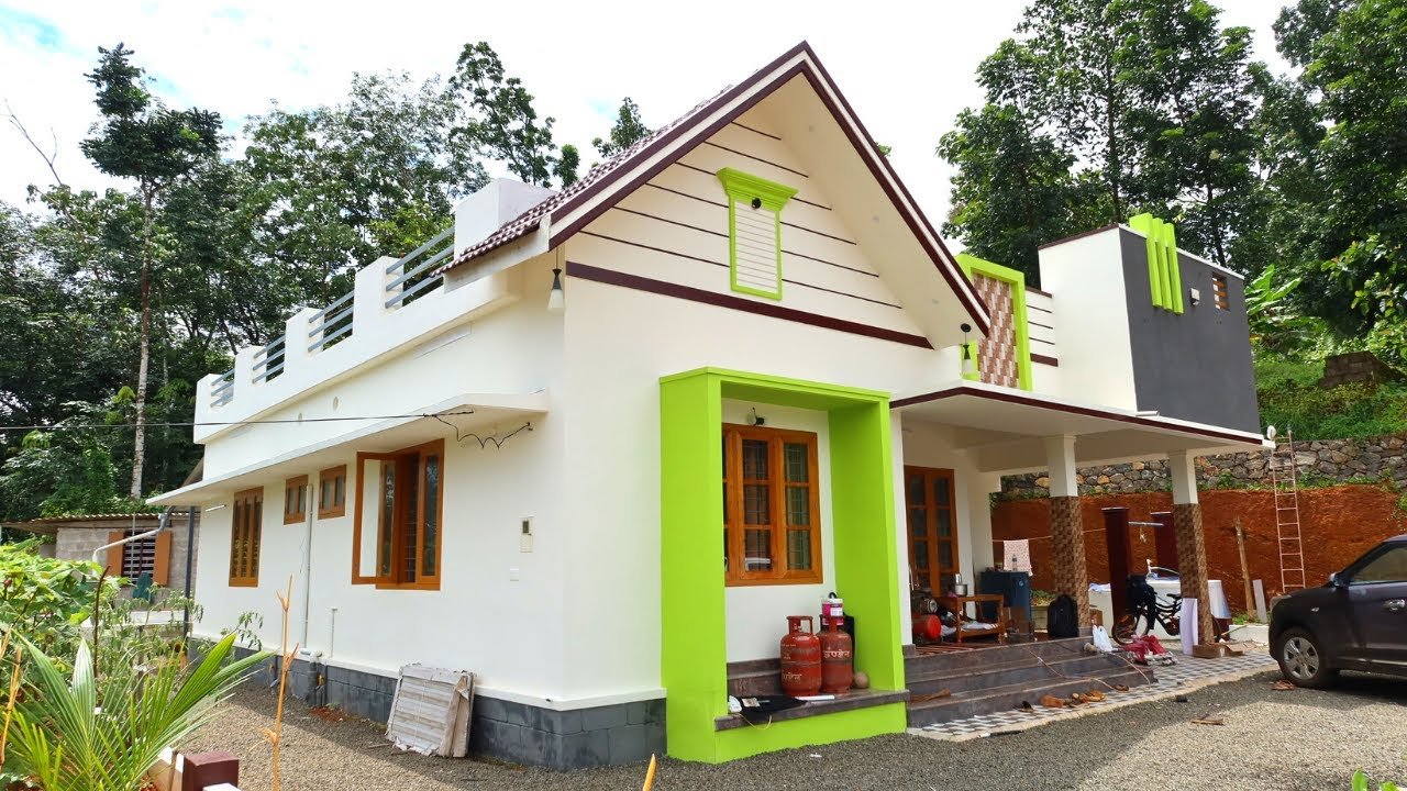 1300 Sq Ft 3BHK Traditional Style Single Floor House at 18 Cent Plot