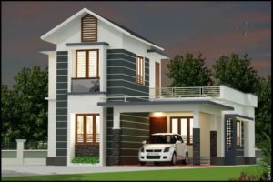 1545 Sq Ft 3BHK Beautiful Two-Storey House and Free Plan