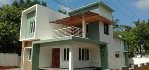 1720 Sq Ft 4BHK Contemporary Style Two-Storey House