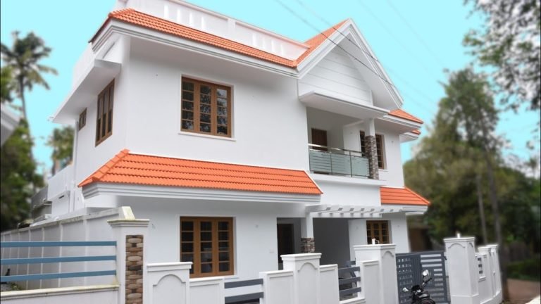 1900 Sq Ft 4BHK Traditional Mix Style Two Floor Beautiful House at 5 Cent
