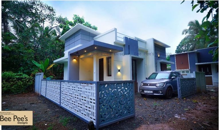 500 Sq Ft 2BHK Sinlge-Storey Beautiful House and Free Plan