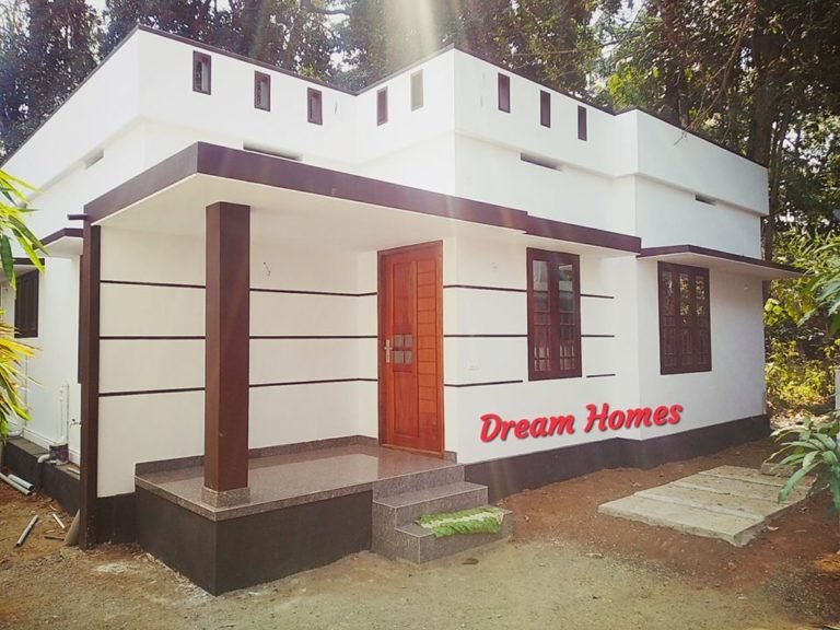 750 Sq Ft 2BHK Modern Single Floor House and Free Plan, 12 Lacks