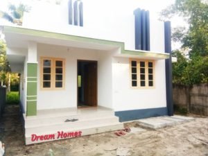 750 Sq Ft 2BHK Modern Single Floor House design