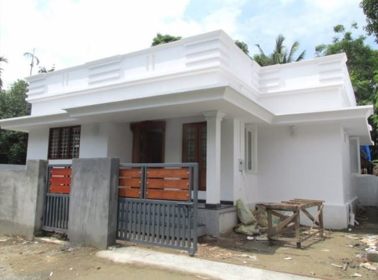 760 Sq Ft 2BHK Modern Single Floor House at 3 Cent Plot