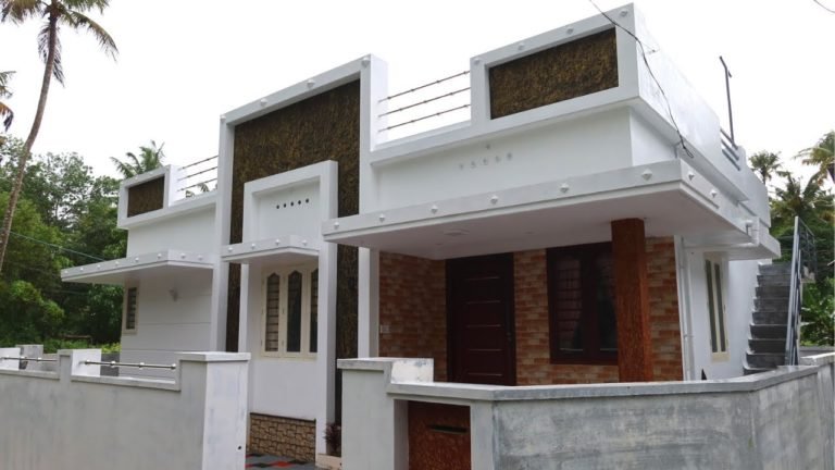 773 Sq Ft 2BHK Modern Single Floor House at 3.4 Cent Plot