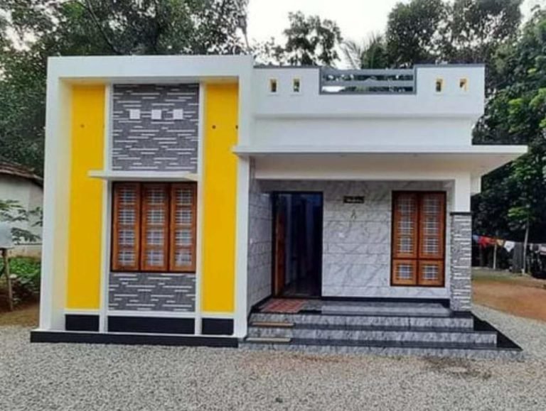 882 Sq Ft 3BHK Modern and Beautiful Single Floor House and Free Plan