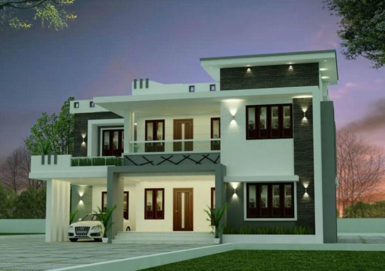 2366 Sq Ft 4BHK Modern Two Floor House and Free Plan