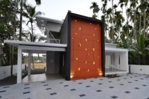 1850 Sq Ft 3BHK Contemporary Style Two-Storey House