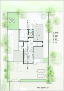 1850 Sq Ft 3BHK Contemporary Style Two-Storey House plan