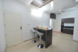 1850 Sq Ft 3BHK Contemporary Style Two-Storey House kichen