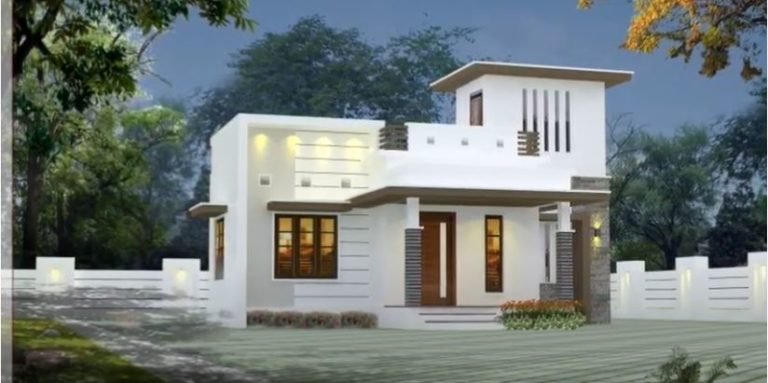 650 Sq Ft 2BHK Modern Single Floor House and Free Plan