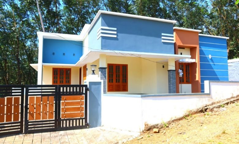 1560 Sq Ft 3BHK Modern Single Floor House at 10 Cent Plot