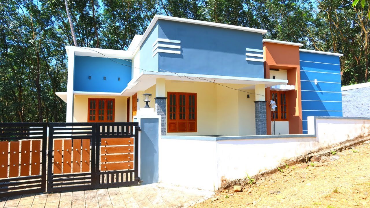 1560 Sq Ft 3BHK Modern Single Floor House at 10 Cent Plot