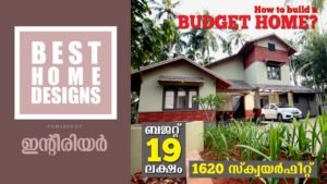 1620 Sq Ft 3BHK Colonial Style Two-Floor House and Free Plan, 19 Lacks