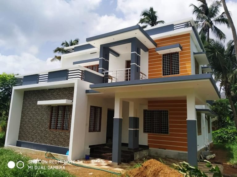 1650 Sq Ft 3BHK Flat Roof Two-Floor House and Free Plan