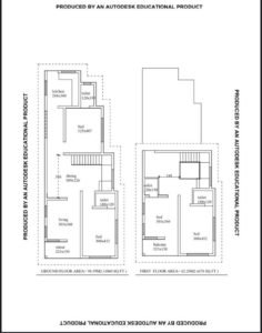 1730 Sq Ft 4BHK Contemporary Style Two-Storey House and Free Plan