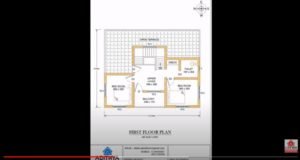 1748 Sq Ft 4BHK Contemporary Style Two-Storey House and Plan