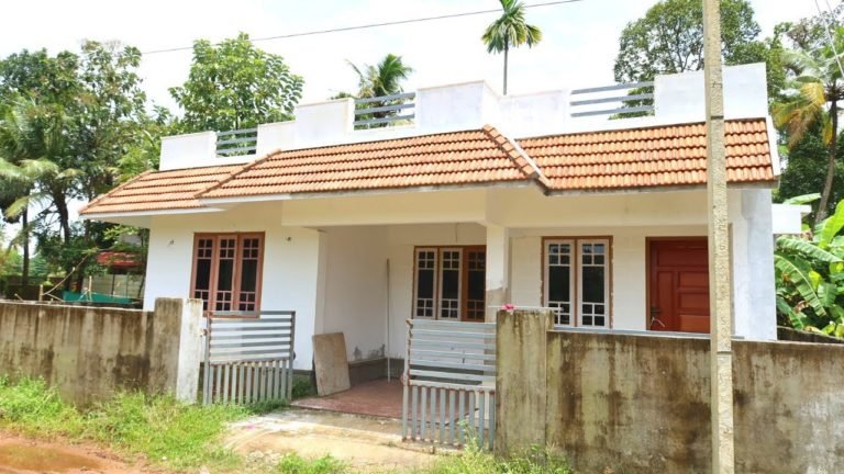 850 Sq Ft 2BHK Traditional Style Single Floor House at 3 Cent Plot