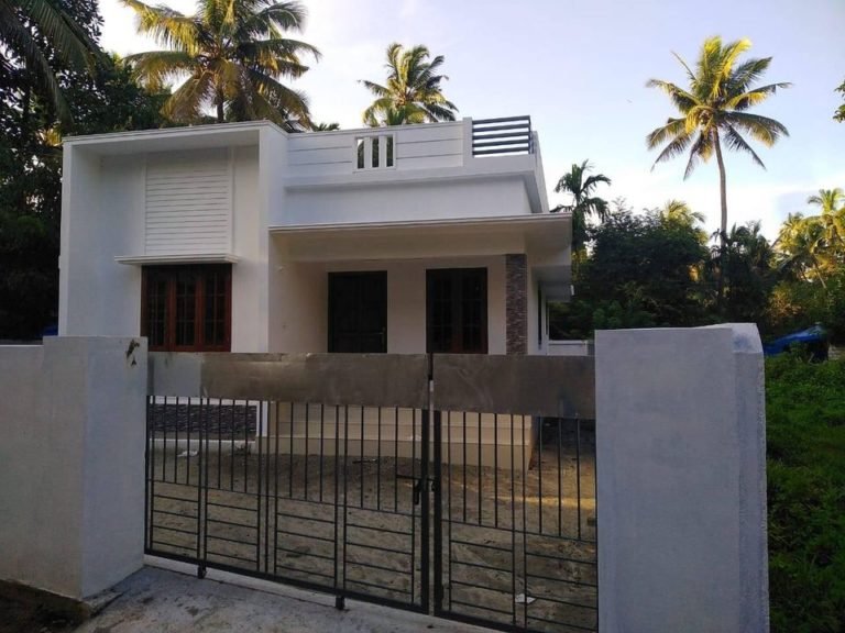 950 Sq Ft 2BHK Simple Modern Single Floor House and Free Plan