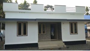 1084 Sq Ft 3BHK Simple Single Floor House and Free Plan