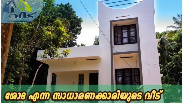 1100 Sq Ft 3BHK Two-Storey Modern Budget House, 14 Lacks