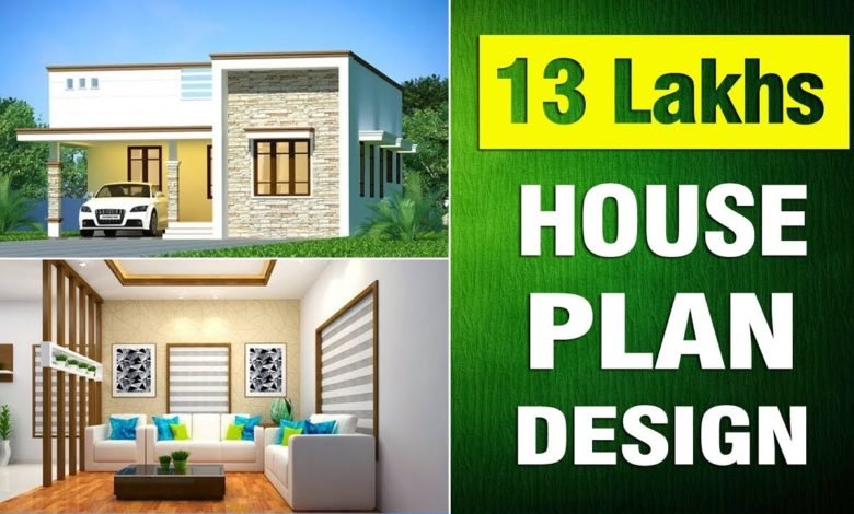 1169 Sq Ft 2BHK Beautiful Single Floor House and Free Plan, 13 Lacks