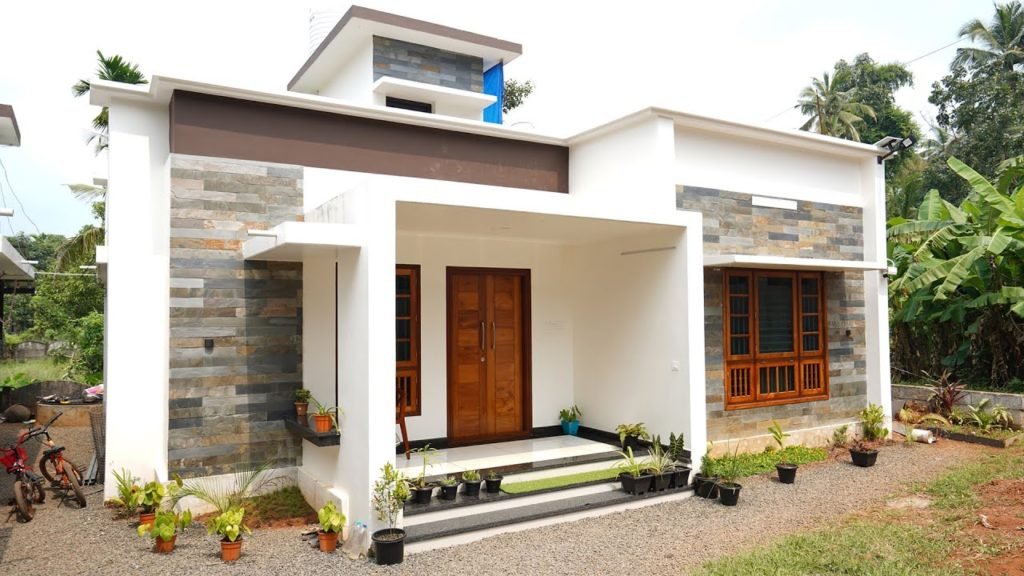 750 Sq Ft 2BHK Modern Single Floor House at 5 Cent