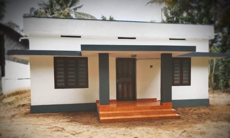 1000 Sq Ft 3BHK Simple and Beautiful Low Budget House and Free Plan