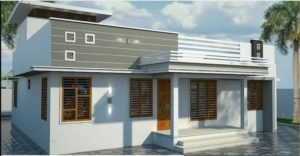 1400 Sq Ft 3BHK Modern Single-Storey House and Free Plan
